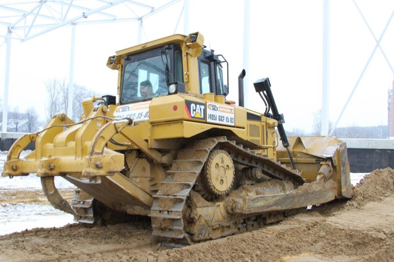 Бульдозер cat d6