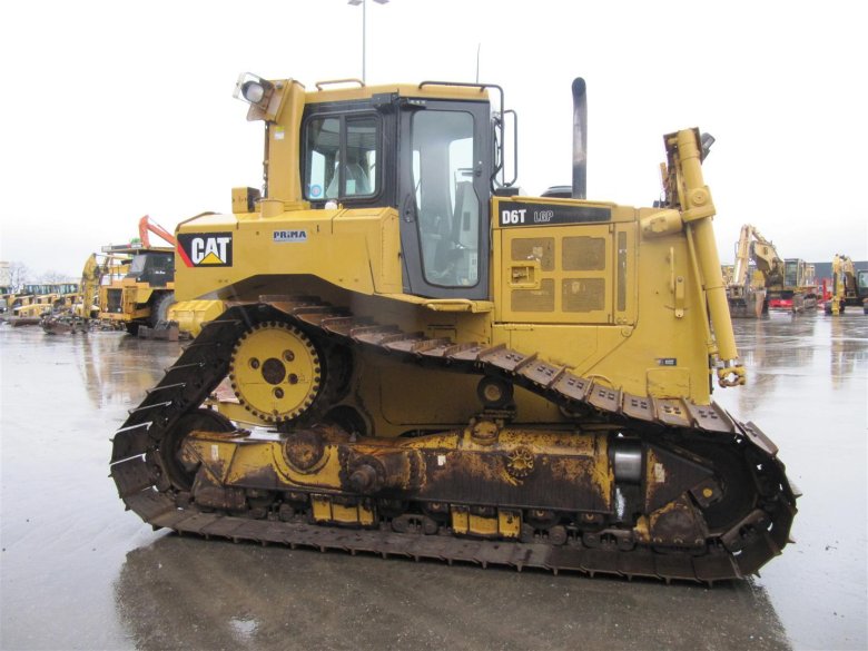 Caterpillar d6r ходовая