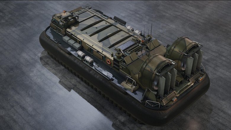 Десантные катера на воздушной подушке типа lcac