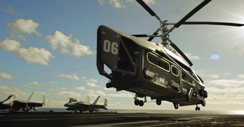 Вертолет ка 50 черная акула