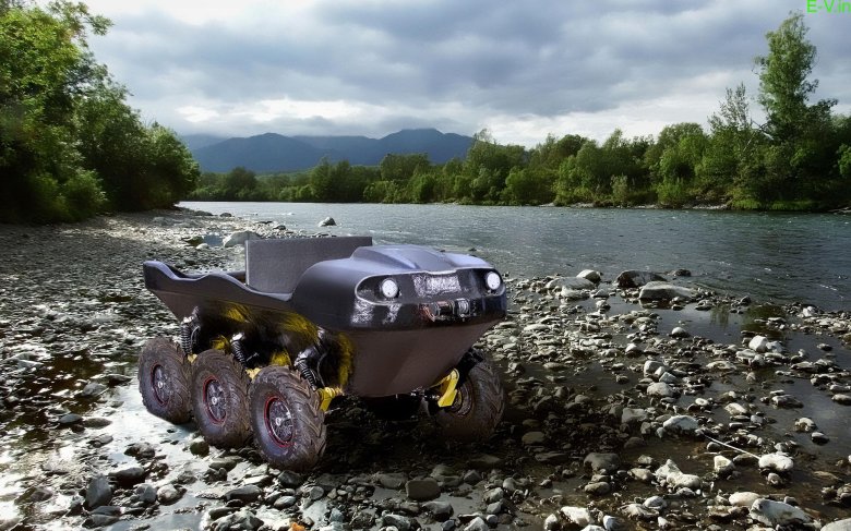 Вездеход-амфибия «елисей»