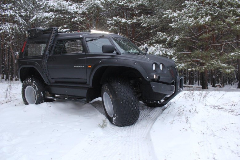 Вездеход-амфибия vektor 4x4