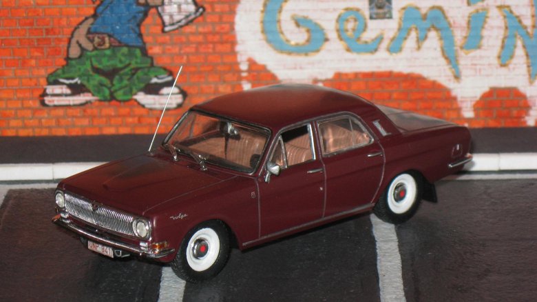 Волга газ 24 масштаб 1:24