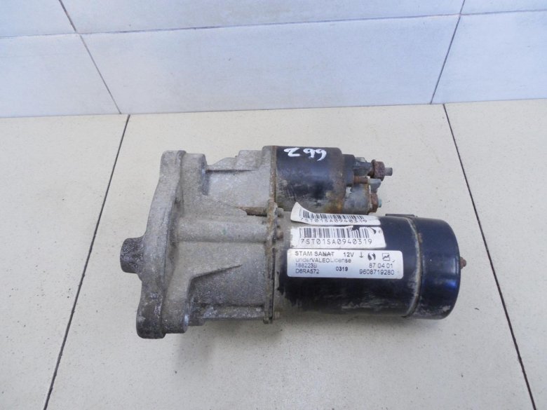 Стартер peugeot 206 1.4