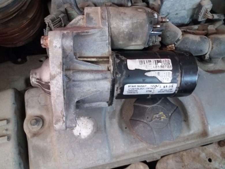 Стартер peugeot 206