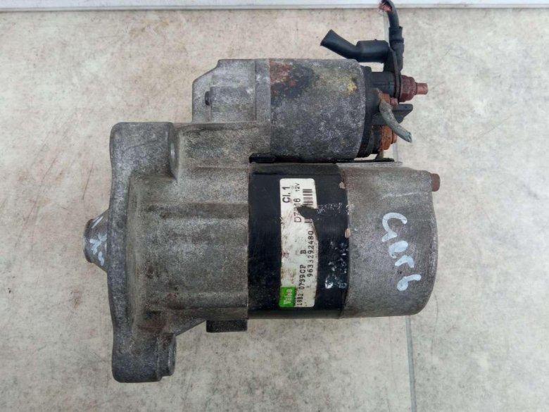 Стартер рено сценик дизель