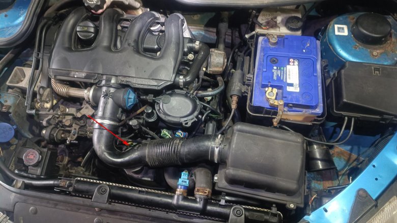 Подсос воздуха пежо 206