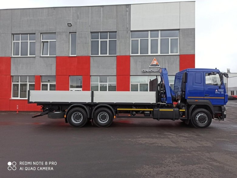 Маз 6312 с кму