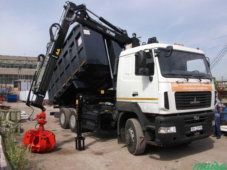Новый маз ломовоз