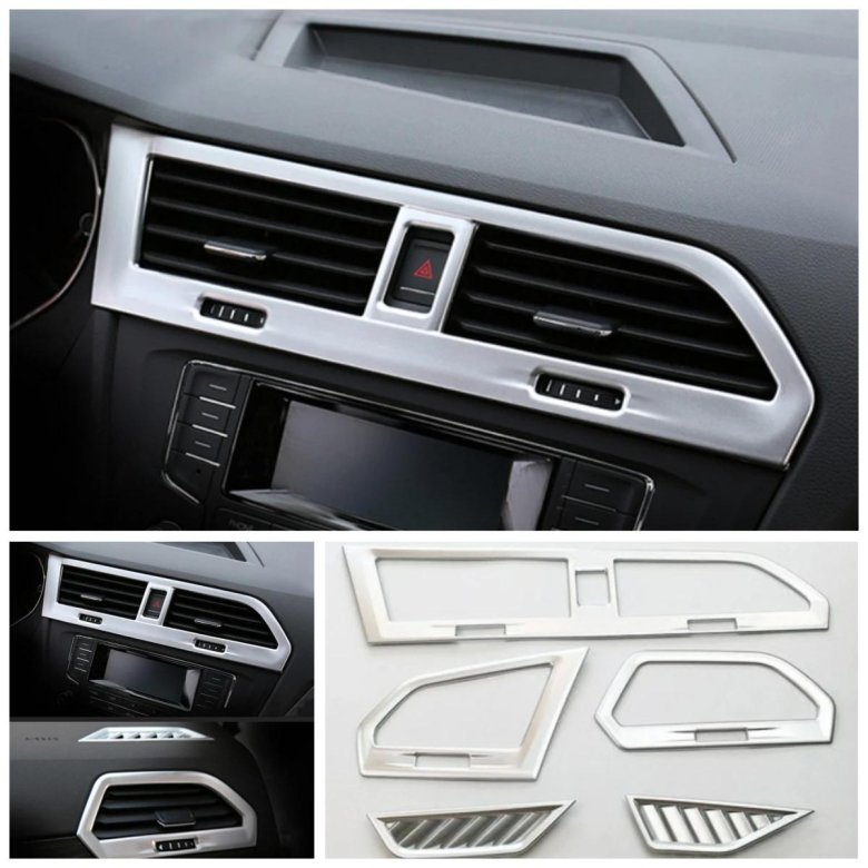 Накладки на воздуховоды киа рио 3