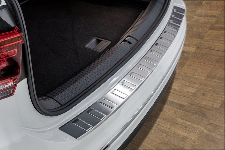 Накладка на задний бампер фольксваген тигуан 2