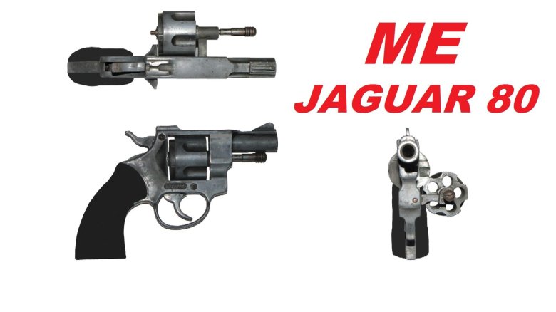 Газовый пистолет ягуар 80