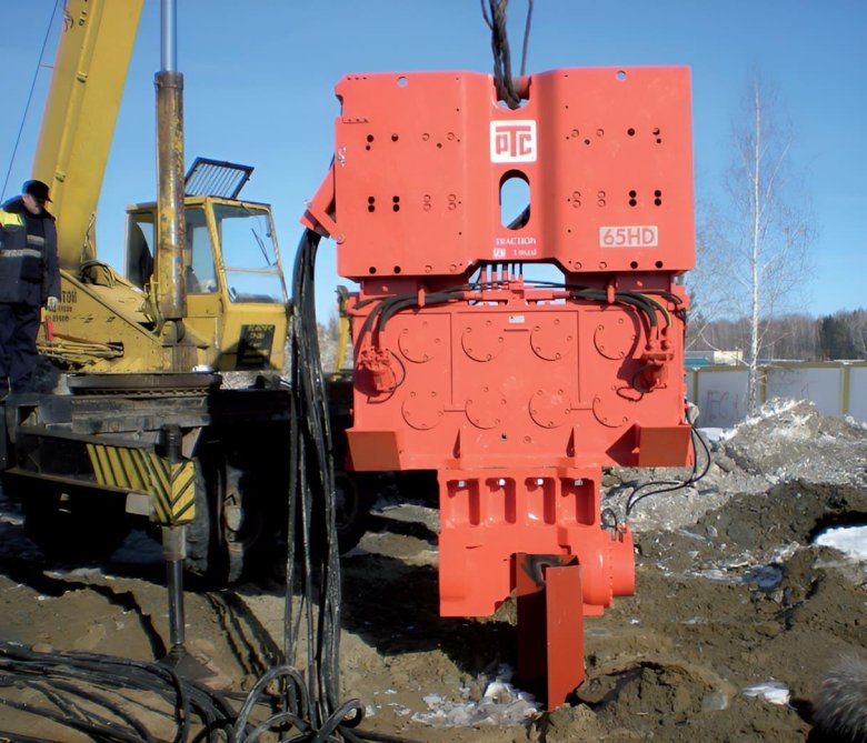 Вибропогружатель ртс120hd