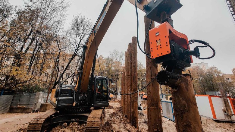 Вибропогружатель импульс vp 310