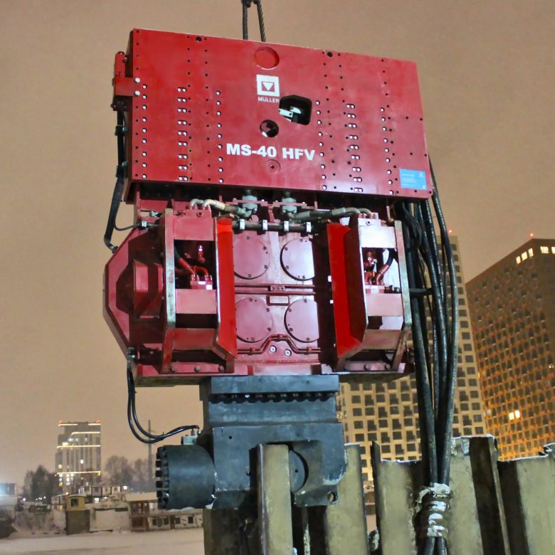 Muller 40 вибропогружатель