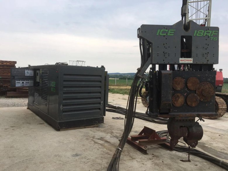 Вибропогружатель ice 815