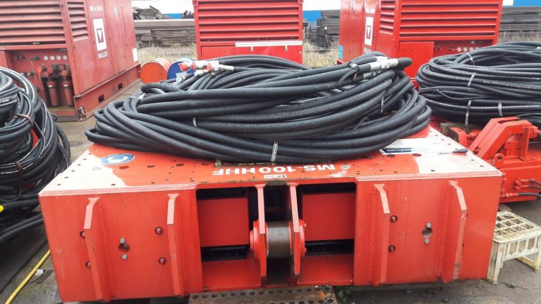 Вибропогружатель muller ms100hhf