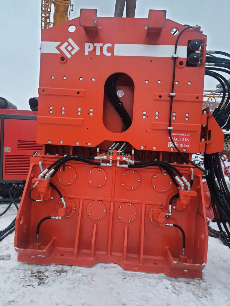 Вибропогружатель ptc 120hd