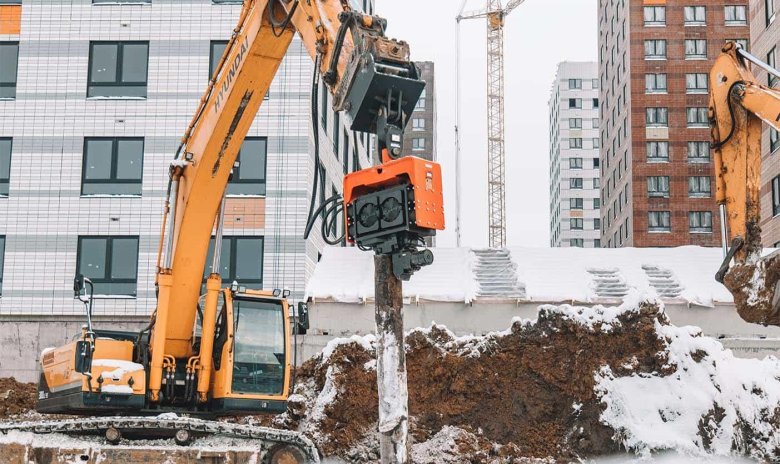 Вибропогружатель impulse vp350r