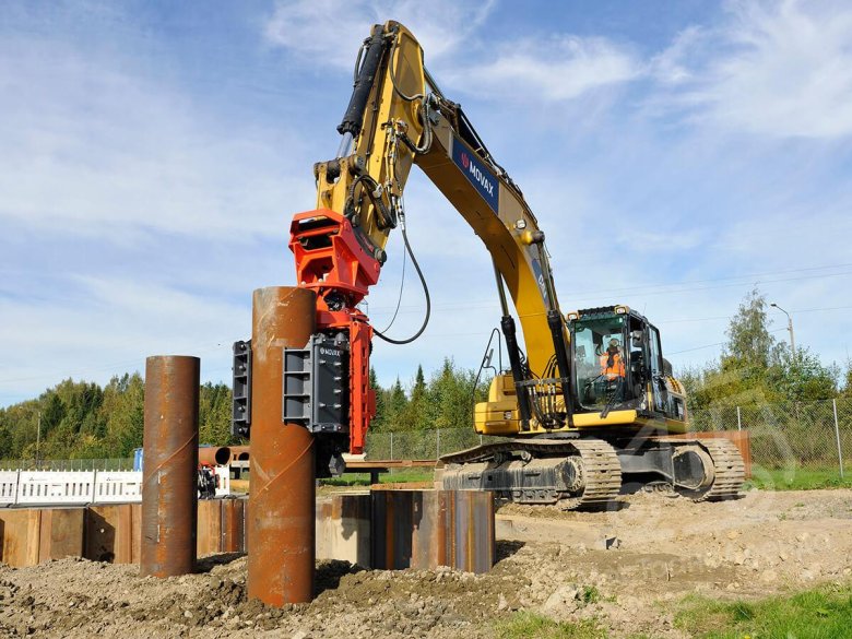 Вибропогружатель movax sg-75