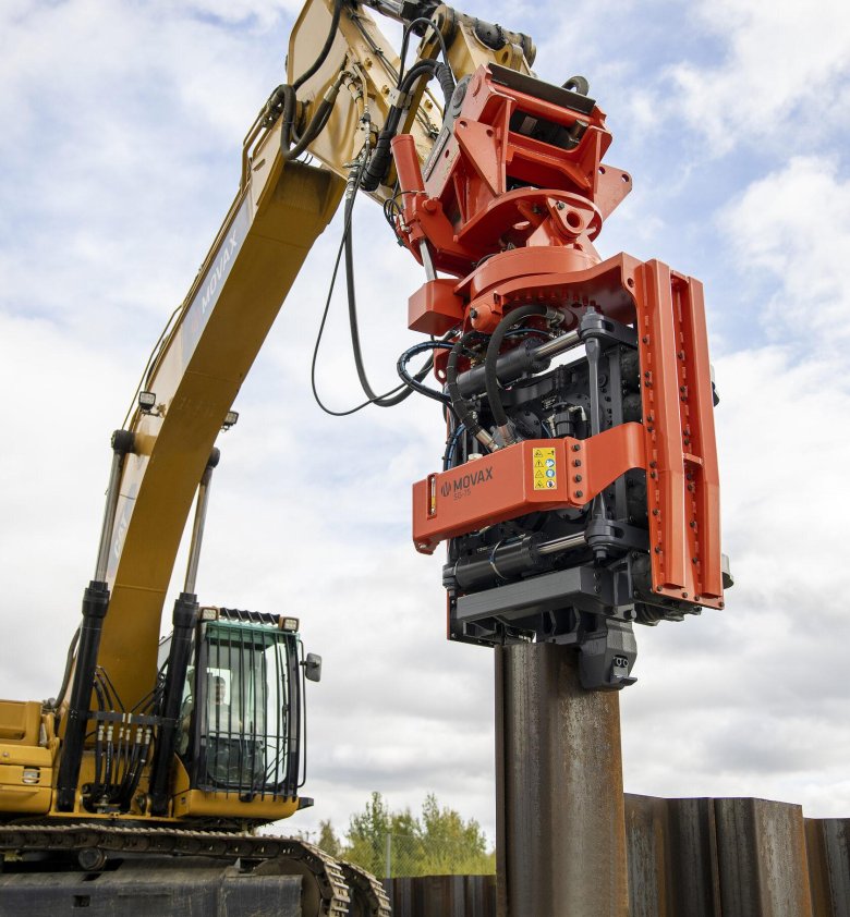 Вибропогружатель для шпунта