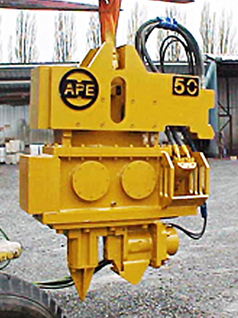 Вибропогружатель ape 120v