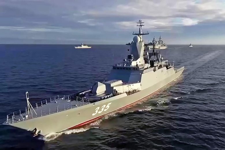 Корвет тихоокеанского флота \ громкий\