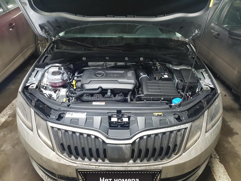 Подкапотное пространство шкода октавия а7