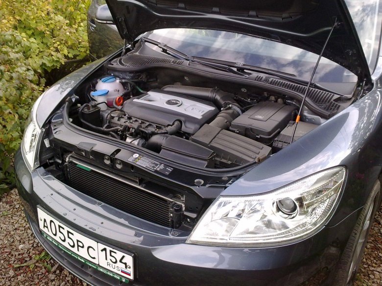 Шкода октавия а5 под капотом