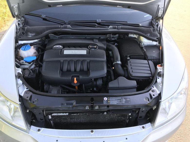 Шкода октавия а5 под капотом