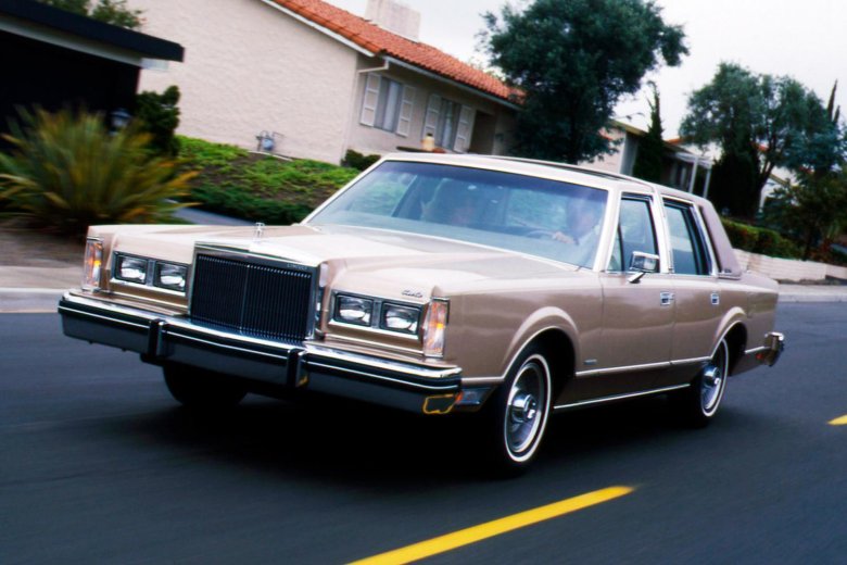 Lincoln continental town car 1980