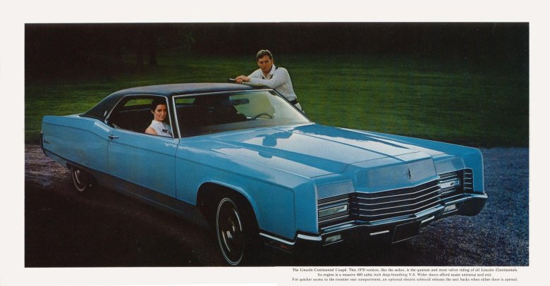 Lincoln continental coupe 1971