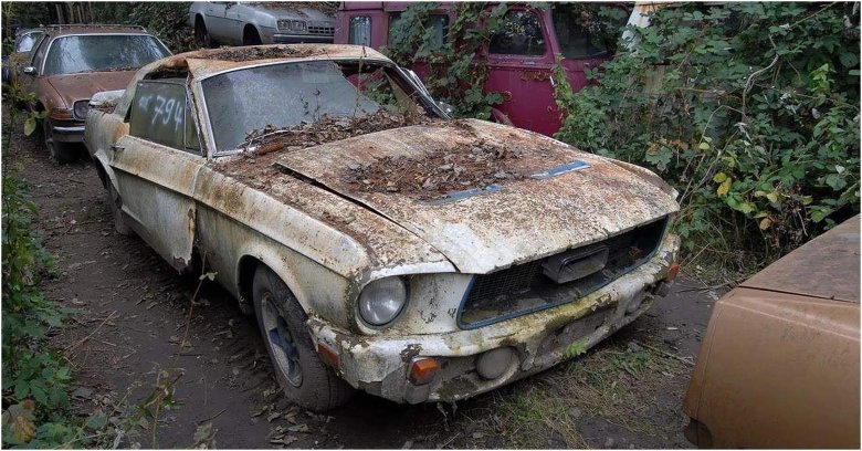 Форд мустанг 1967 заброшенные
