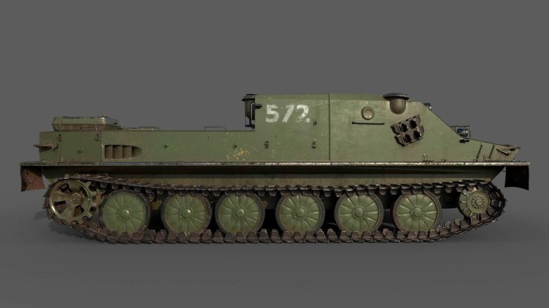 Бтр-50 с зпу-4