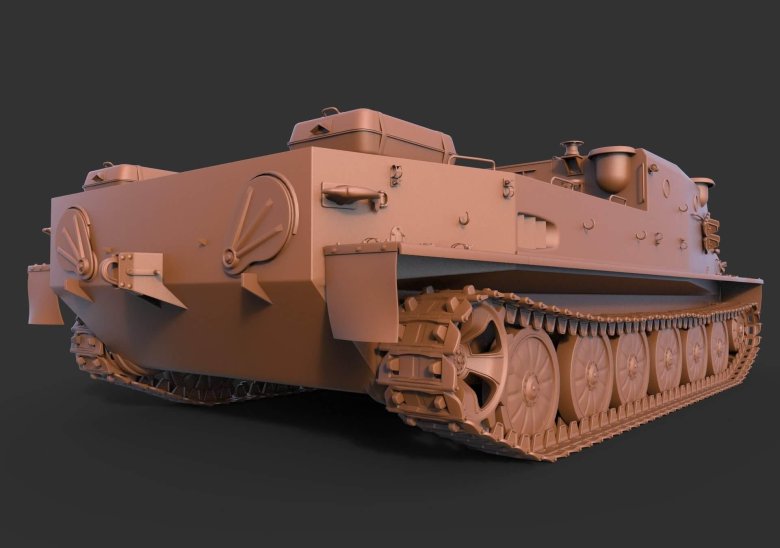 Гусеничный бтр