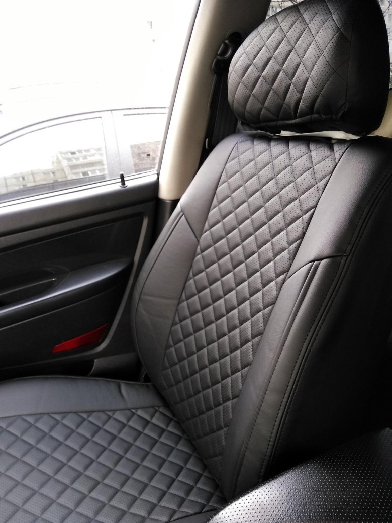 Чехлы автопилот ромб экокожа