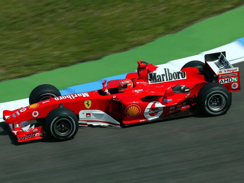 Ferrari f2004 михаэля шумахера