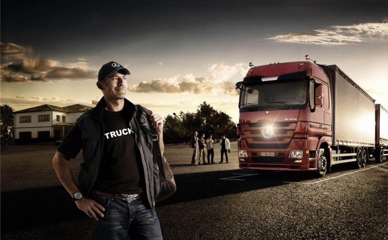 Грузовики мерседес