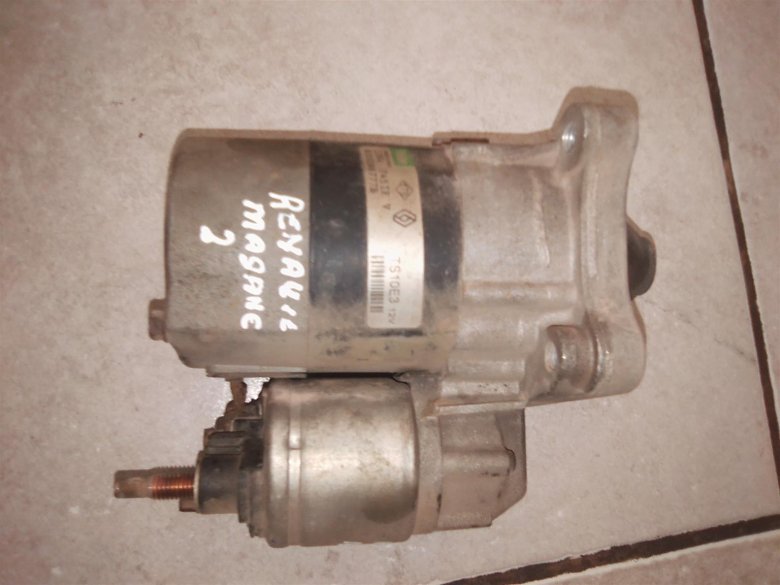 Стартер рено логан 1.6 16