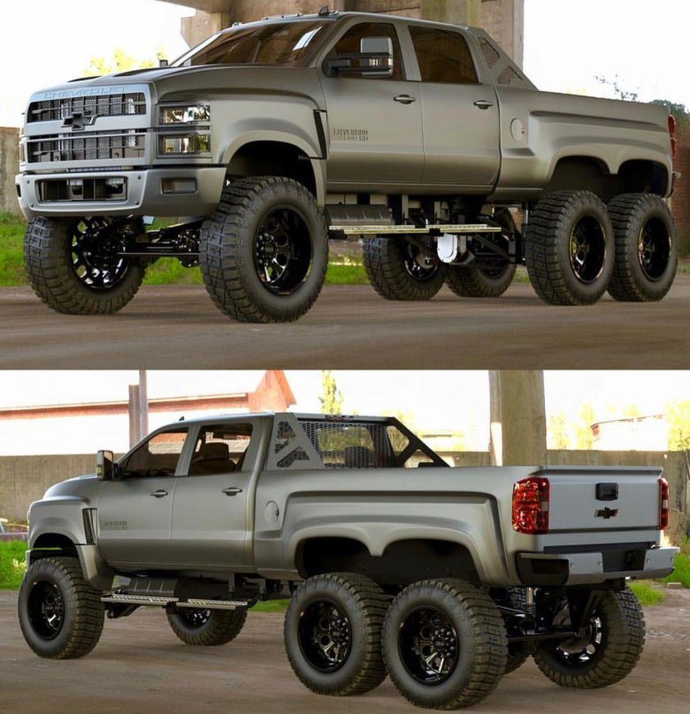 Chevrolet silverado 6x6