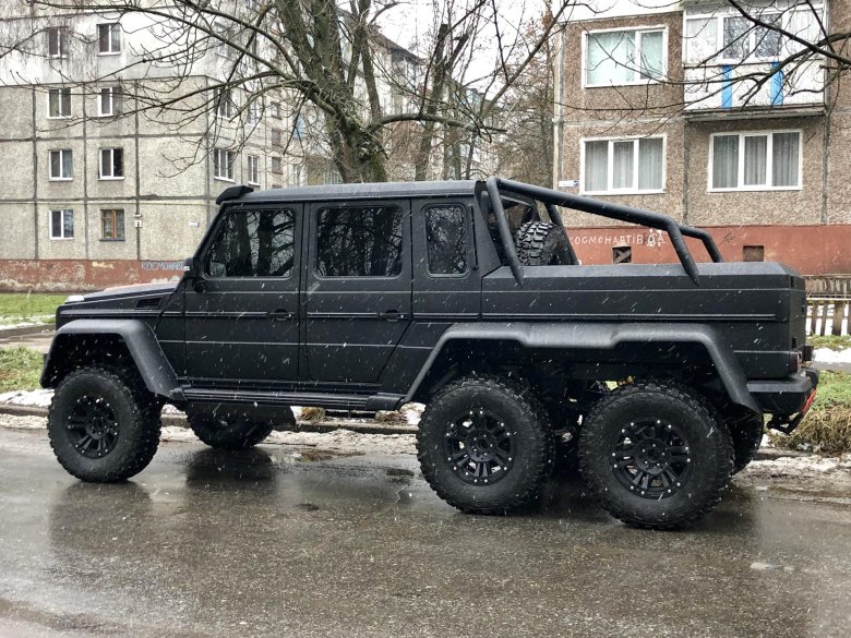 Мерседес гелендваген 6 на