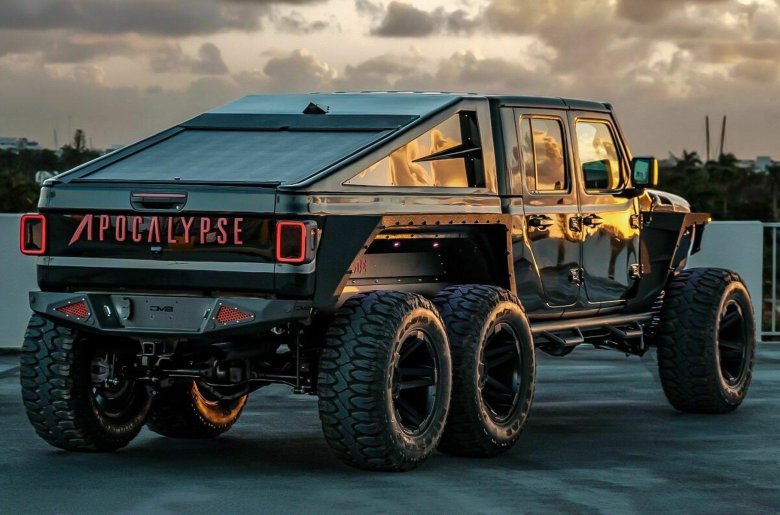 Шестиколесный пикап