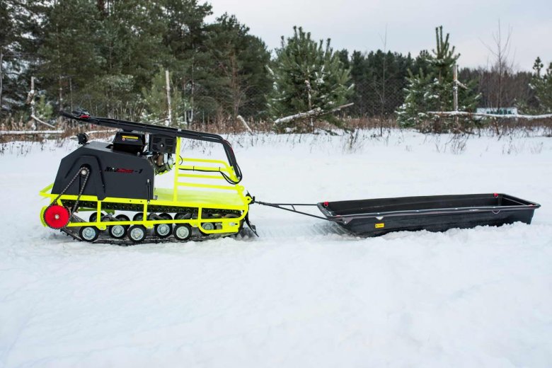 Бурлак хозяин 1 мотобуксировщик
