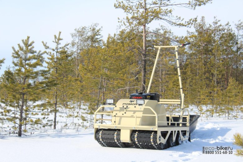 Мотобуксировщик помор х2 к20