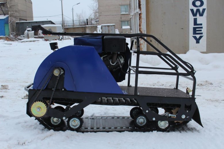 Мотобуксировщик помор 500