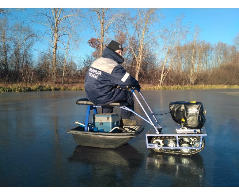 Мини-мотобуксировщик \ альбатрос-м\