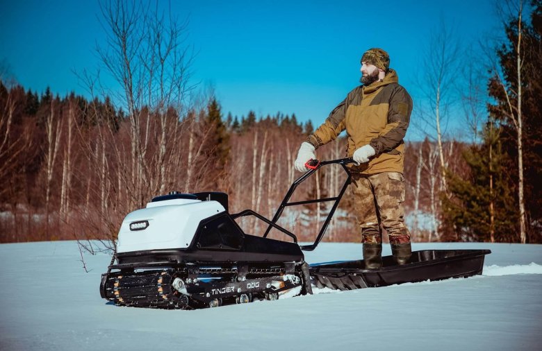 Мотобуксировщик тингер