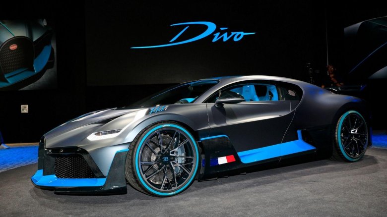 Бугатти диво скорость