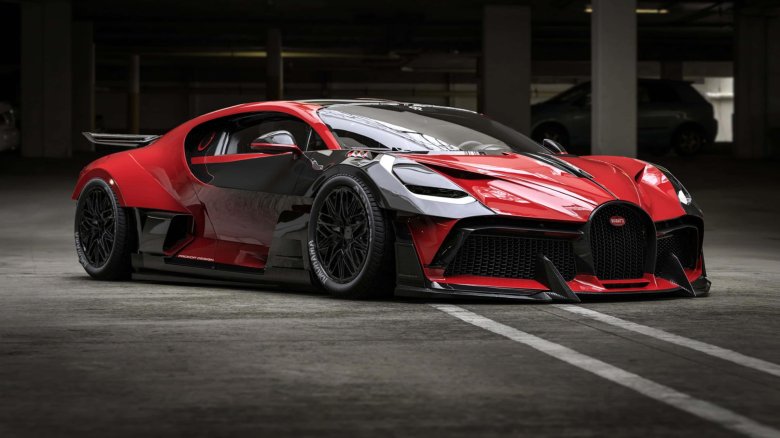 Bugatti diva гиперкар