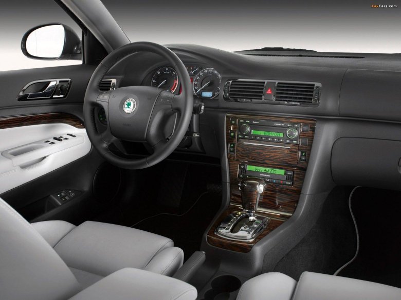 Шкода суперб 2006 салон